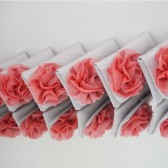 Custom made bridesmaids clutches