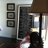 Vintage Bus Roll or transit sign…makes a great gift.