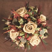 cappuccino rose bouquet