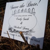Carolina Chic Postcard Save the Date