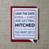 Conversation Bubble Save the Date Cards