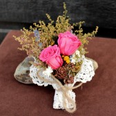 country meadow corsage