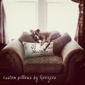 Custom Coordinates on pillow in your colors. You’ll want to display this darling pillow after your wedding or as a gift to your bridesmaids.
