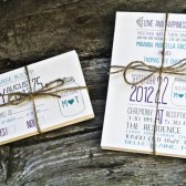 Wedding Invitation: Rustic and Whimsical Mason Jar