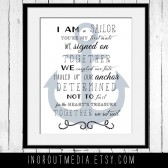You're My First Mate wall art