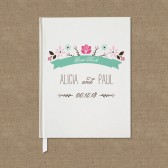 Folk Floral Guest Book