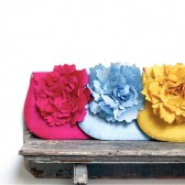 silk peony envelope clutch
