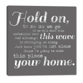 Phillip Phillips Hold On Lyrics Wall Sign