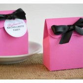 Hot Pink Favor Bags