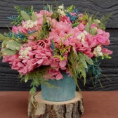 hydrangea centerpiece