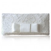 Astrid bow clutch