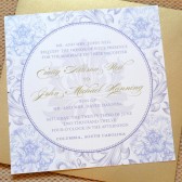 Vintage Blooms Wedding Invitations