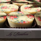 Floral White Chocolate Covered Oreos