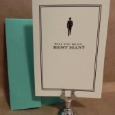 Will you be My Best Man / Wedding / Greeting / Thank You Darby Cards Custom Printed Card