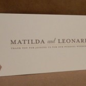 Wedding Weekend Booklet / program / itinerary / Welcome Weekend Basket / Day by Day Book Printed and Designed by Darby Cards