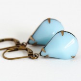 Aqua Jewel Earrings