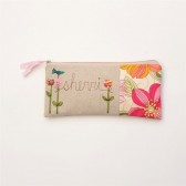 personalized bridesmaid clutch