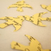 Custom Bird Confetti (Ivory)