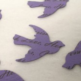 Custom Bird Confetti (Purple)