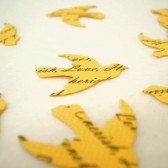 Custom Bird Confetti (Yellow)