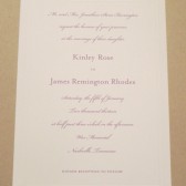 Traditional Embossed Border White Invitation / Wedding / Lilac / Rehearsal Dinner / Gradution / Modern Frame / Custom Design Invitation