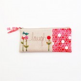 personalized bridesmaid clutch