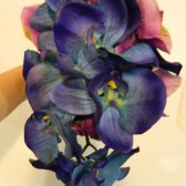 Blue and Purple Orchid Bouquet