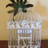 Art Deco Birdcage Wedding Card Holder With Bling