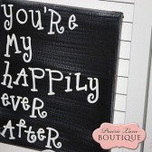 You're My Happily Ever After Canvas