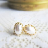 Pearl Earrings Studs