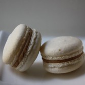 Vanilla Bean Latte Buttercream French Macaron