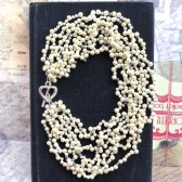 Chunky Pearl Wedding Necklace