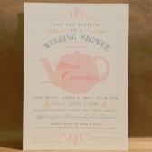 Bridal / Wedding Shower / Tea Party / Girls Day / Valentine Brunch / Lunch / Sip and See / Custom Design by Darby Cards
