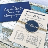 Wedding Invitation: Rustic and Whimsical Water Color Barn
