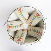 rainbow wedding pendant design clutches