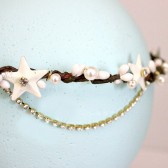 Rustic Stars, Berries and Pearls Halo