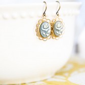 Cup of Mint Tea Earrings