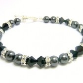 Swarovski Pearls & Crystal Bracelet - Customize Your Colors