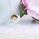 Birthstone Crystal Charm Locket