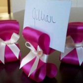 Ribbon Place Card Holder