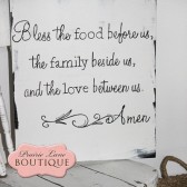 Bless the food before us