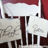 Thank You Wedding Photo Prop Signs