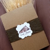 Rustic Wedding Program Booklet