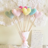 heart flowers bouquet