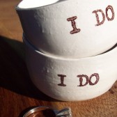 I do handmade wedding ring holder