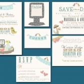 Woodland Wedding Invitation Set