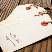 Romantic Vintage Escort Tags
