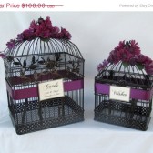 Birdcage  Wedding Card Holder Set Wishing Well