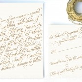 script wedding invitation