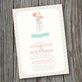 Modern Wedding Invitation 